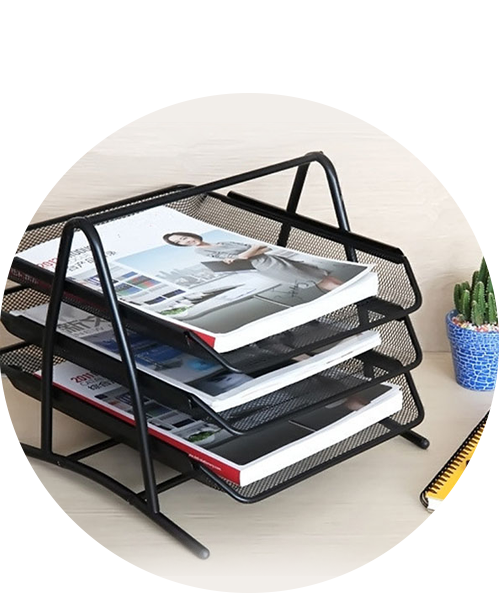 Magazine & Document Trays