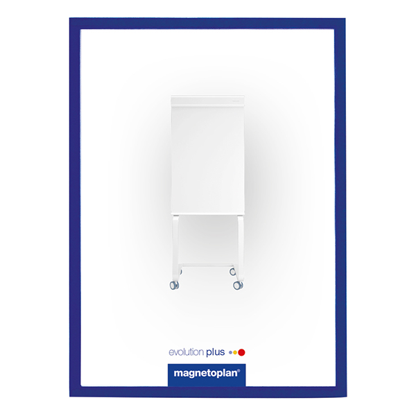 Magnetoplan Magnetic Display Frames COP 1130303 - Dark Blue (pkt/5sheets)