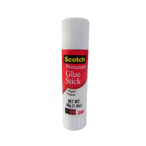 3M Scotch 6040-12D Permanent Glue Stick - 40g (pc)