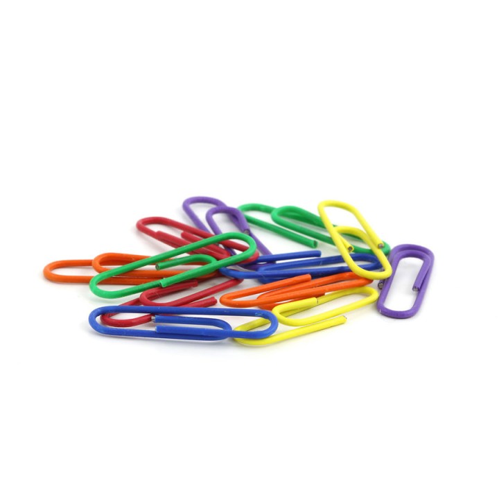 Modo MO-558 Colored Paper Clip - 33mm (pkt/100pc)