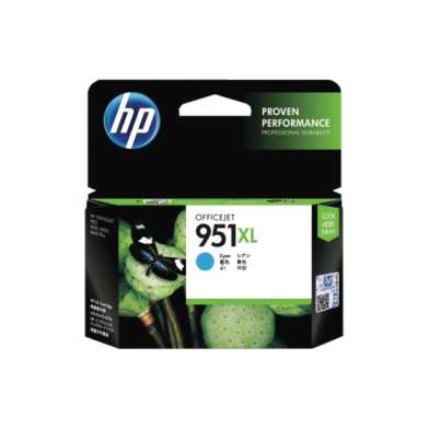 HP 951XL Ink Cartridge - Cyan