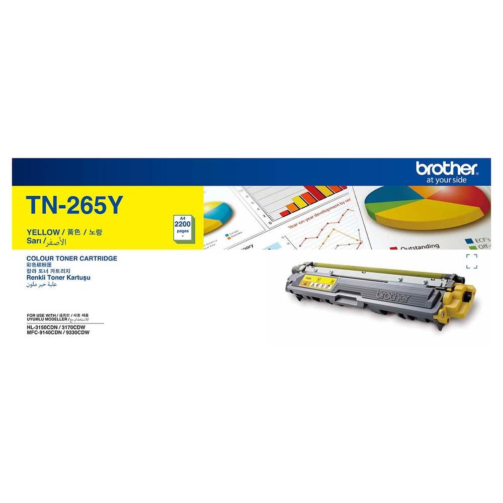 Brother TN-265Y Toner Cartridge - Yellow