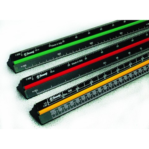 Tecnostyl 98A Triangular Scale - 30cm (pc)