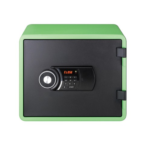 Eagle YES-M020K Fire Resistant Safe with Digital Keypad & Key Lock - Green