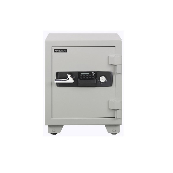 Eagle ES-035 Fire Resistant Safe with Digital & Key Lock - White