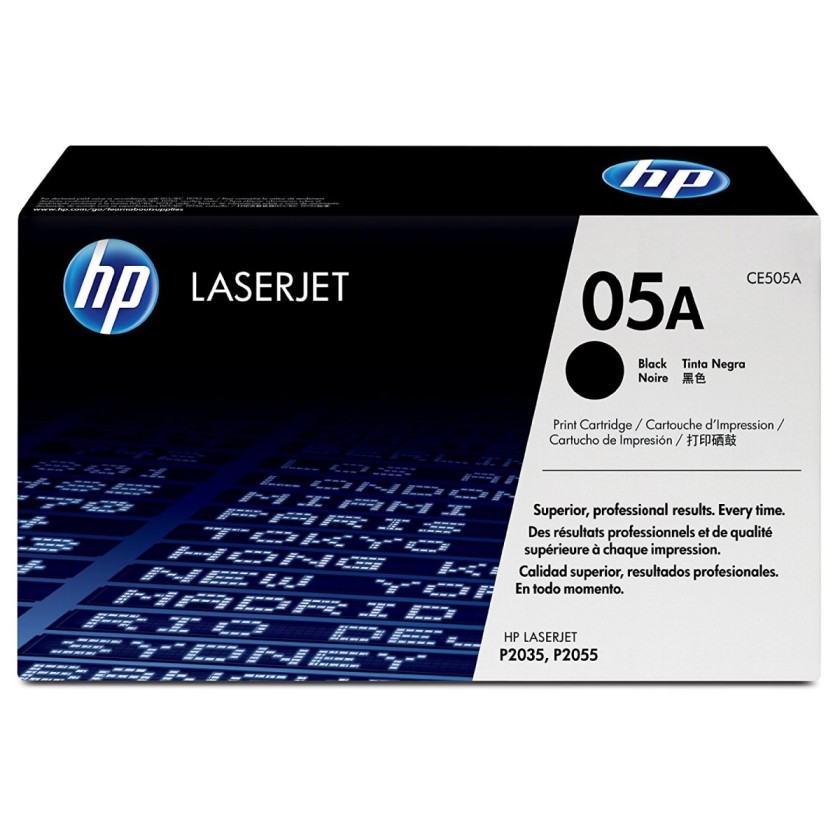 HP 05A (CE505A) Original Toner Cartridge - Black