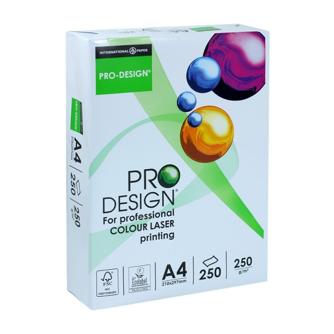 Pro Design Copier Paper 250gsm - A4 (ream/250s)
