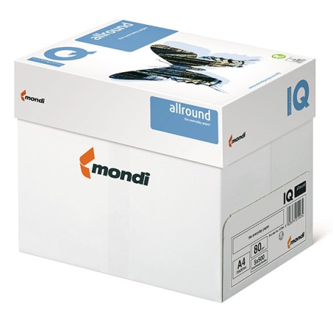 Mondi IQ Photocopy Paper 80gsm - A4 (Box/5ream)