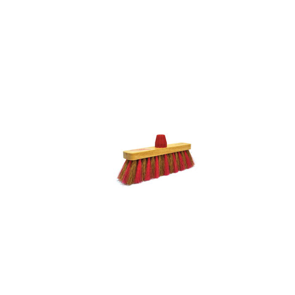AKC CB05 Coco Broom With Stick - 12 inch (pc)