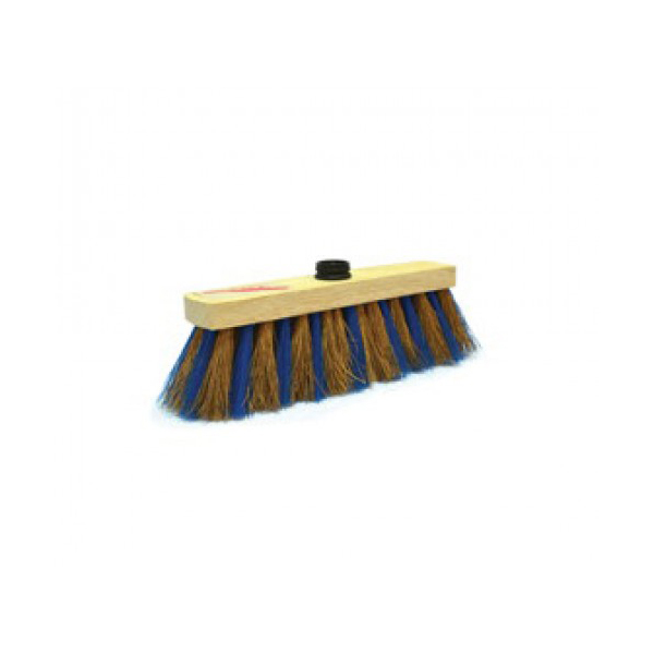 AKC CB11 Coco Broom with Rubber Socket and Stick - 12 inch (pc)