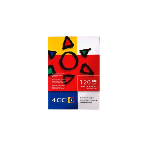 4CC Photocopy Paper 120gsm - A4 (ream/500s)