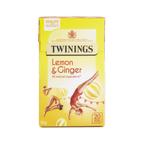 Twinings Lemon & Ginger Tea (pkt/20pcs)