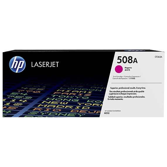 HP 508A Laserjet Toner Cartridge (CF363A) - Magenta