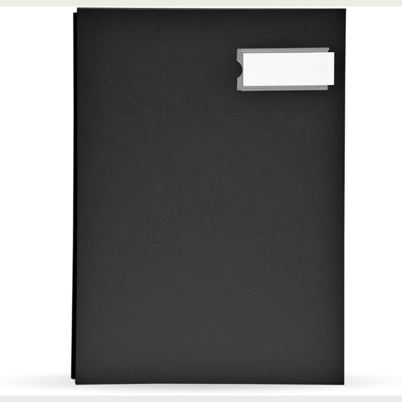 FIS Signature File PP Material Cover 240x340mm FSCL20PPBK - Black (pc)