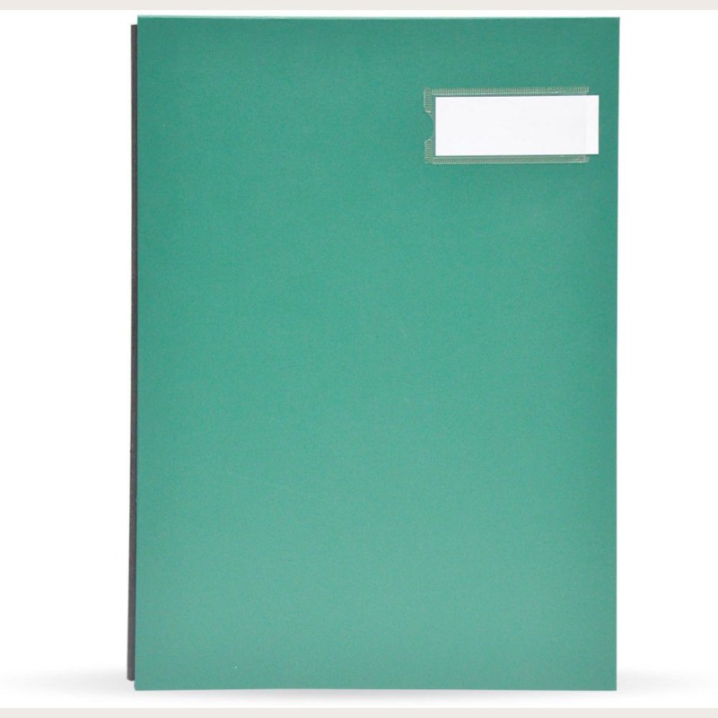 FIS Signature File PP Material Cover 240x340mm FSCL20PPGR - Green (pc)