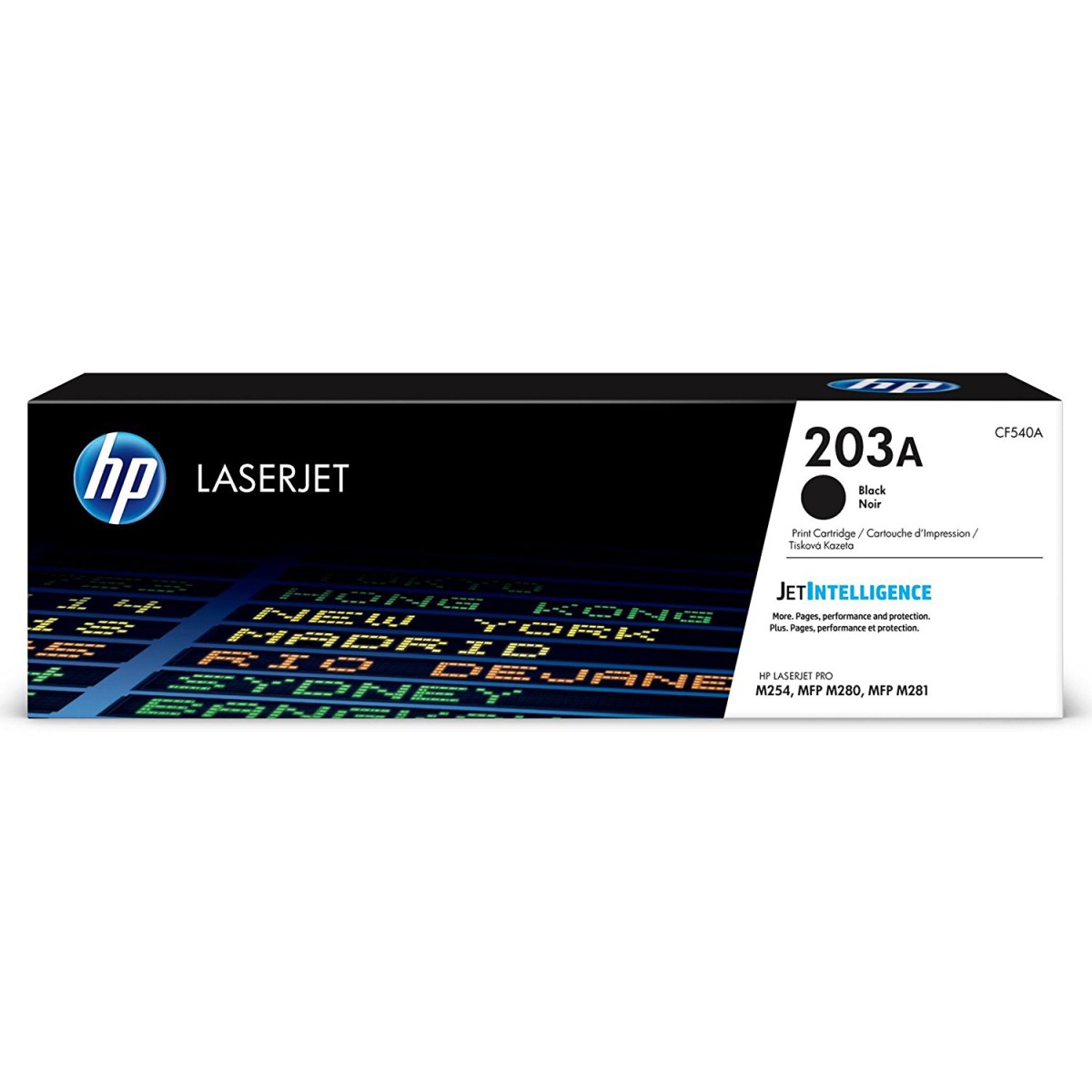 HP 203A (CF540A) Laserjet Toner Cartridge - Black