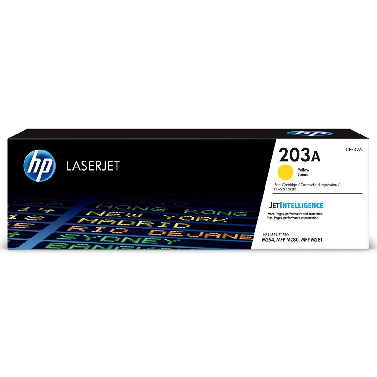 HP 203A (CF542A) Laserjet Toner Cartridge - Yellow