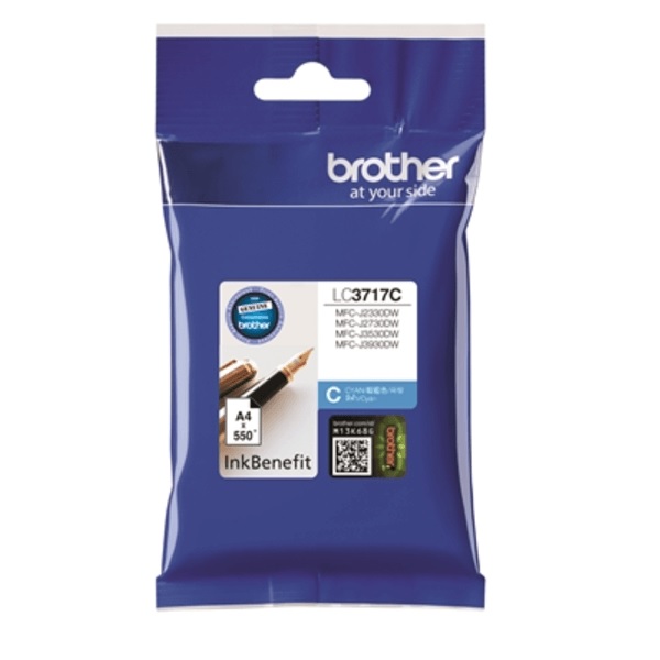 Brother LC3717C Ink Cartridge - Cyan