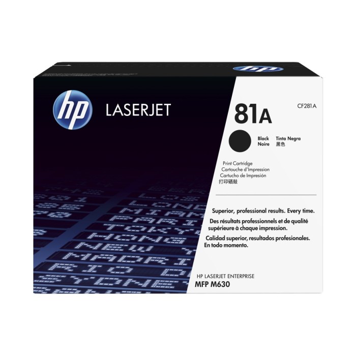 HP 81A (CF281A) Original Toner Cartridge - Black