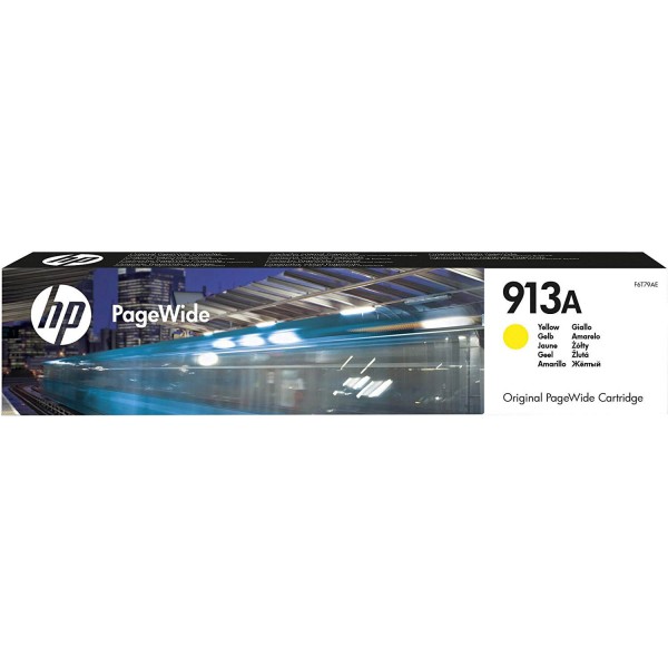 HP 913A (F6T79AE) Toner Cartridges - Yellow