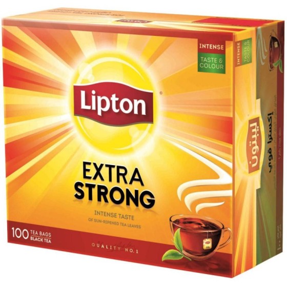 Lipton Yellow Tea Bag - Strong (pkt/100pcs)