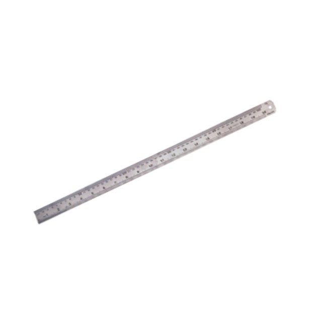 FIS FSRU60S Steel Ruler - 60cm (pc)