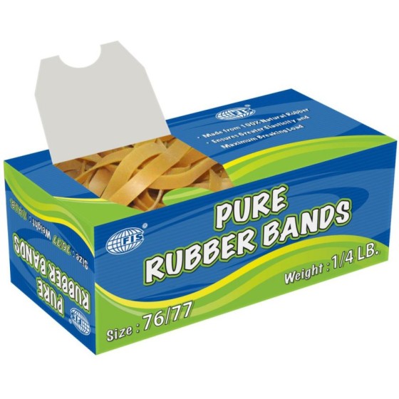 FIS 76/77 Pure Rubber Band 1/4lb - FSB76/77 (pkt)