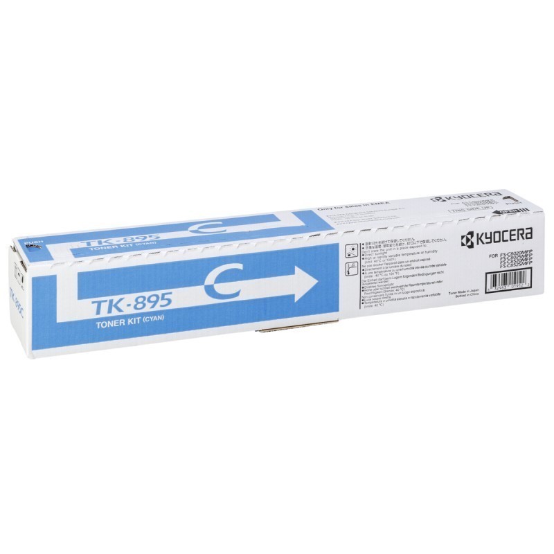 Kyocera TK-895 Toner Cartridge (1T02K0CNL0) - Cyan
