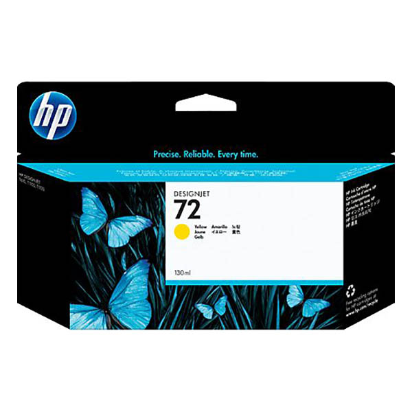 HP 72 (C9373A) 130-ml DesignJet Ink Cartridge - Yellow