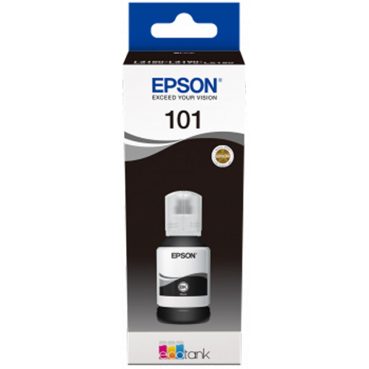 Epson 101 EcoTank Refill Ink Bottle (C13T03V14A) 127ml - Black