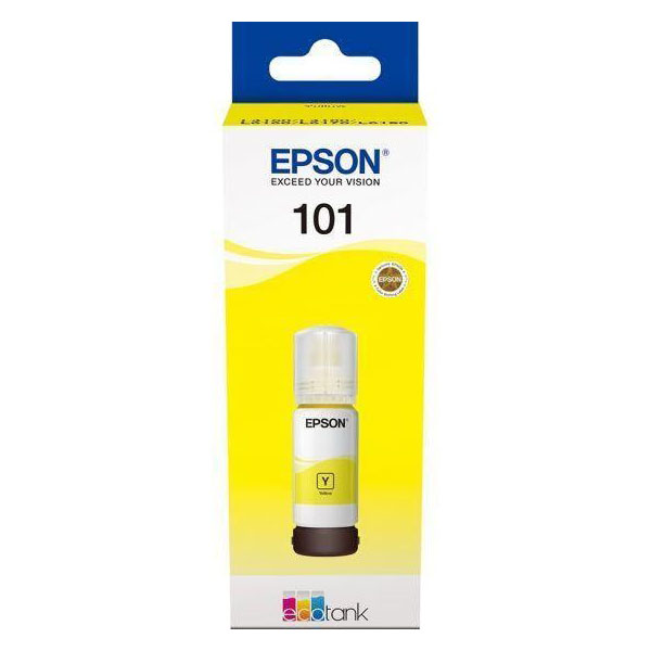 Epson 101 EcoTank Refill Ink Bottle (C13T03V44A) 70ml - Yellow