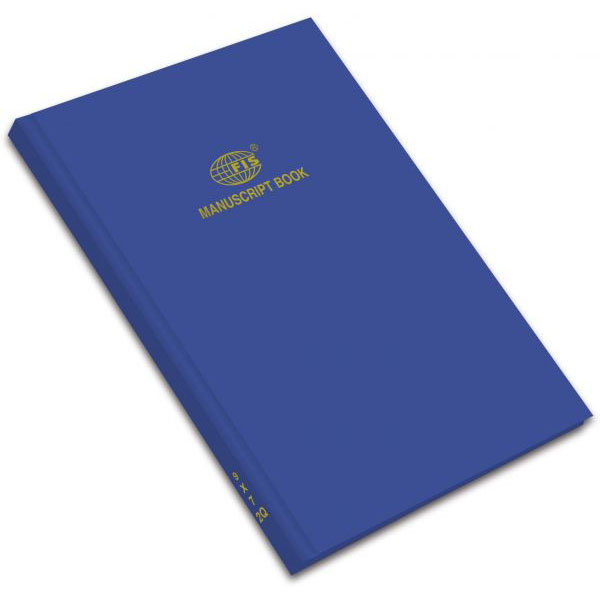 FIS Manuscript Book 2Q 9 x 7in FSMN9X72Q - Blue (pc)