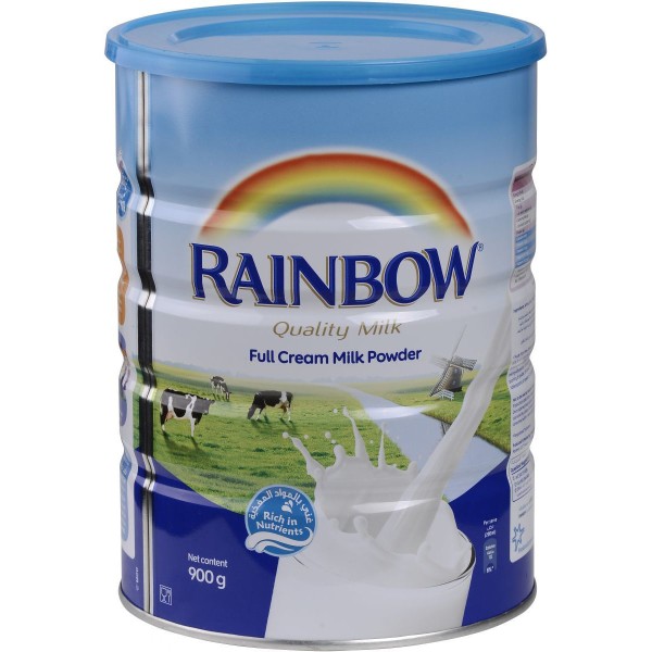 Rainbow Full Cream Milk Powder - 900g (pc)