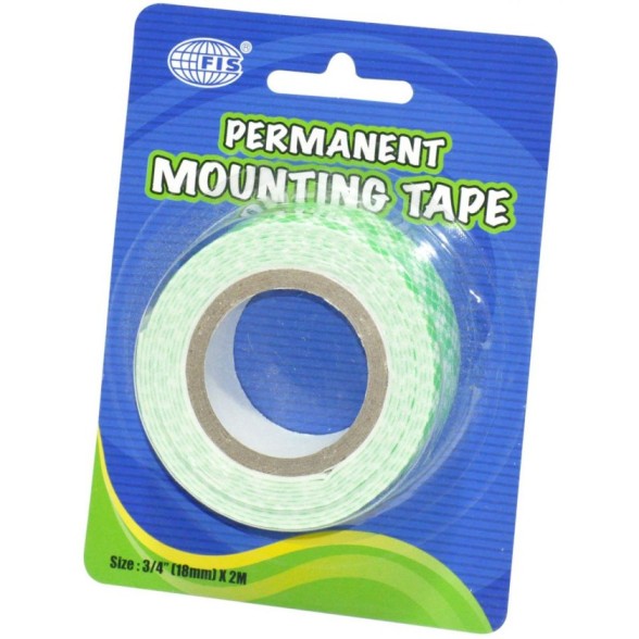FIS Double-Sided Foam Tape 0.75in X 2.1yds - FSTAFT3/4X2M (pc)