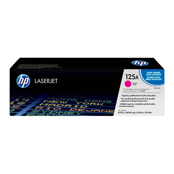 HP 125A (CB543A) Toner Cartridge - Magenta