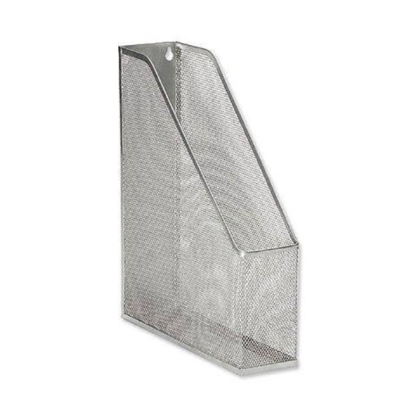 Partner Magazine Rack Metal Mesh - Silver (pc)