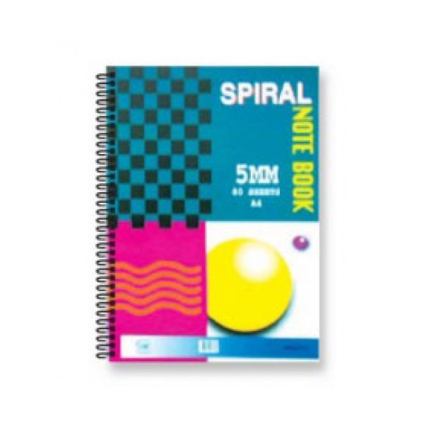 FIS Square-Ruled Side Spiral Notebook FSNBA4JF114 - A4 (pc)