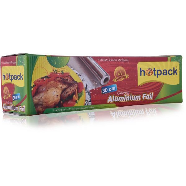 Hotpack Standard Aluminum Foil AF30150HPF - 30cm x 150m (box/6roll)