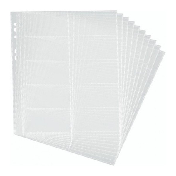 FIS Business Card Holder Refill 200-cards Capacity FSNC02 - A4 (pkt/10pcs)