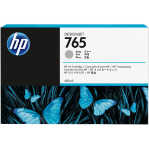 HP 765 400-ml Designjet Ink Cartridge (F9J53A) - Gray