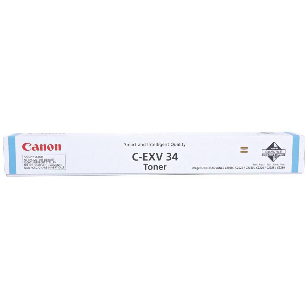Canon C-EXV 34 Toner Cartridge - Cyan