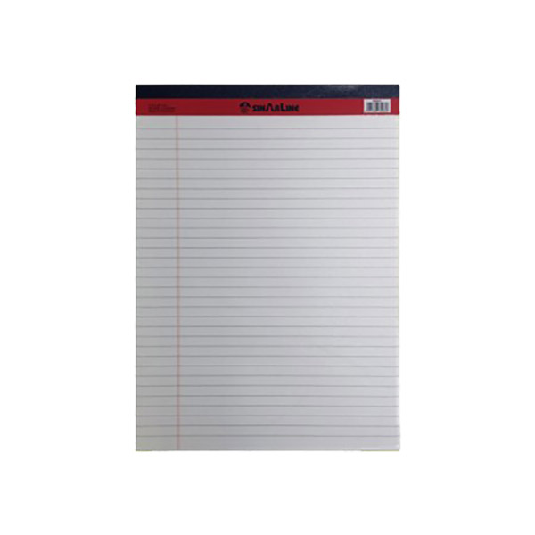 Sinarline Writing Pad 80-sheets A4 - White (pc)