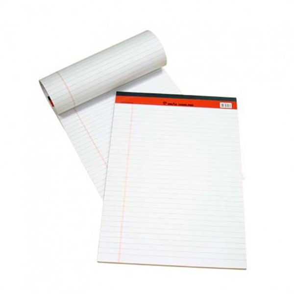 Sinarline Writing Pad 50-sheets A5 - White (pkt/10pcs)