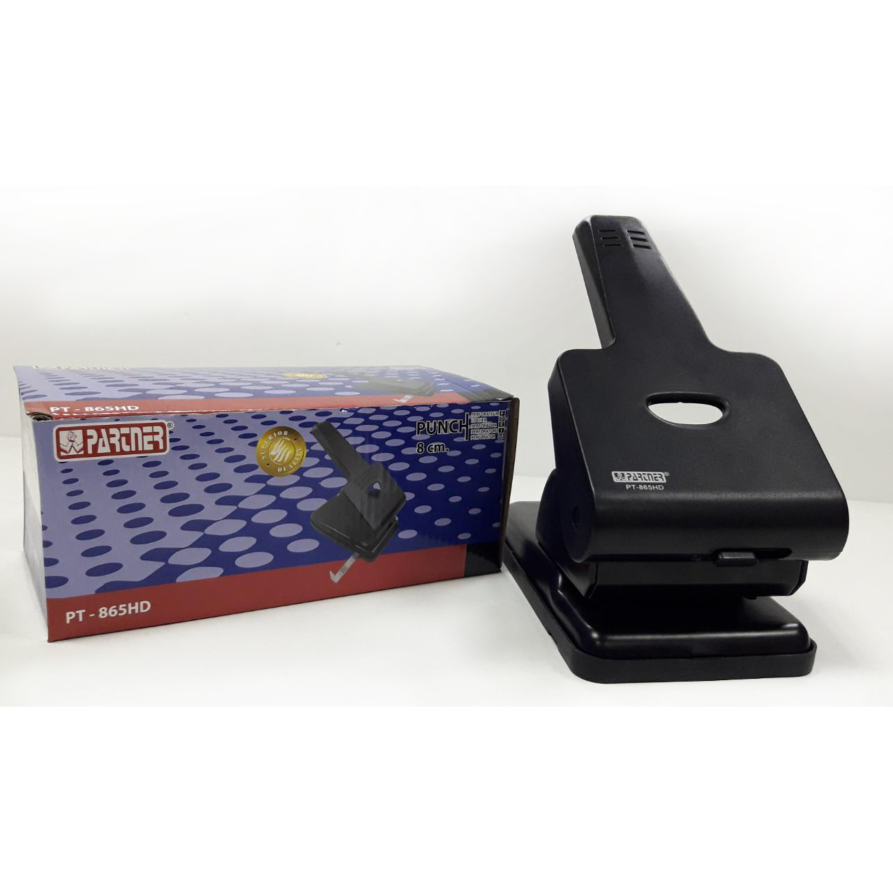 Partner PT-865HD Heavy Duty 2-Hole Puncher 65-sheets capacity (pc)