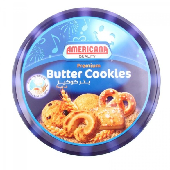 Buy Americana Premium Butter Cookies 908g (pc) Online AED32 from Bayzon