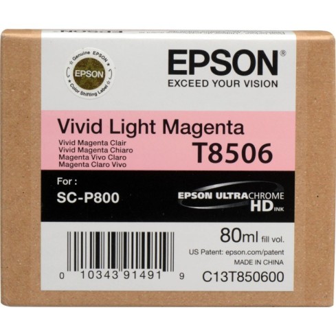 Epson T850600 Ink Cartridge - Light Magenta