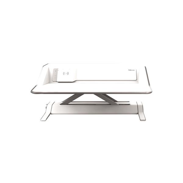 Fellowes Lotus DX Sit-Stand Workstation - White