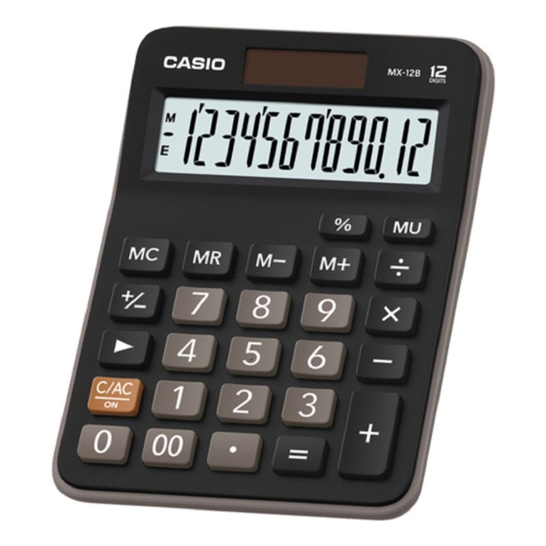 Casio MX-12B Calculator - Black