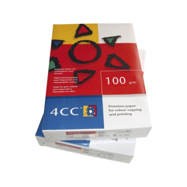 4CC Color Laser Copy Paper A3 100gsm - White (box/4reams)