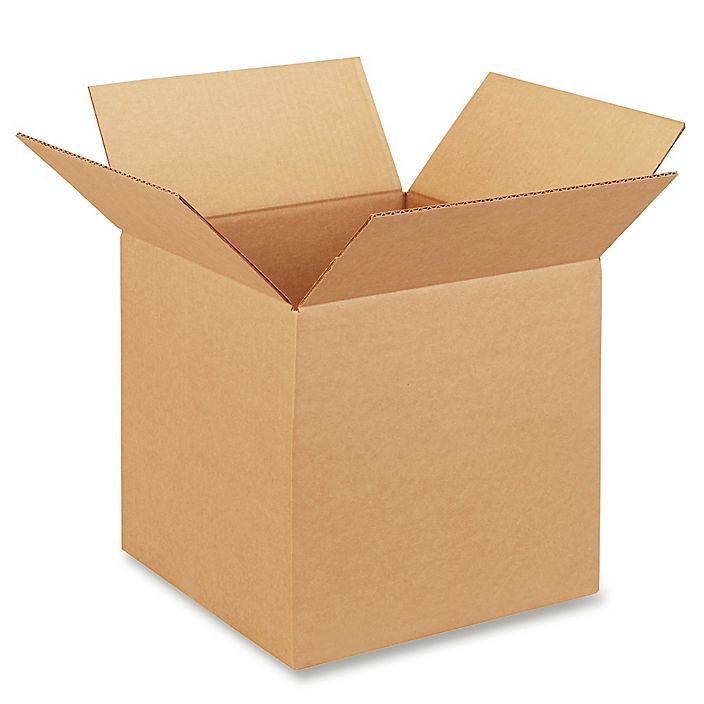 Corrugated Storage Box 58 x 58 x 78cm - Brown (pc)